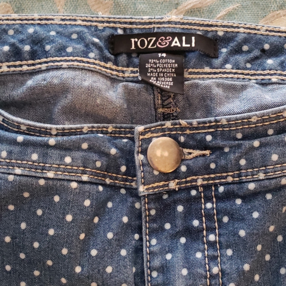 Polka Dot Jeans